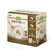 상하키친 양송이 크림 스프 150g x 9, 1개
