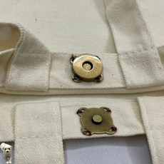 꿀이맘투 자석형 똑딱이 단추 엔틱 중형 5P 싸개단추