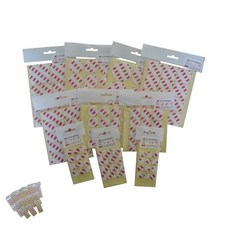 렌콩 양면테이프 원형 15mm 96개입 강력양면테이프 양면스티커 원형양면테이프