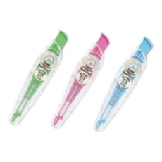 飛龍 PENTEL ZTT605 按壓式修正帶 (免換內帶), 綠, 1個
