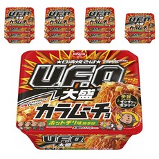 닛신 야끼소바 UFO 곱빼기 카라무초 핫 칠리 맛, 12개
