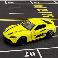 【台灣出貨】1:43合金超跑模型車，仿真警車合金模型，兒童玩具賽車, 【賽道版】豐田-綠, 1個