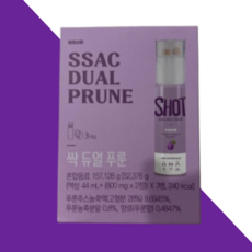 대장사랑 싹 듀얼 푸룬 혼합음료 액상 44ml+정제 800mg 3개입, 157g, 1박스