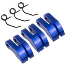 호환 용수철 있는 알루미늄 클러치 슈즈 HSP 니트로 엔진 RC 모델 자동차, Dark Blue, 1개