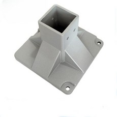 알루미늄 프로파일 바닥 고정 기둥 이중 베이스 더블 슬롯 60X60, 더블 슬롯 80X80