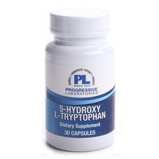 PROGRESSIVE LABORATORIES 5-羥基 L-色氨酸膠囊, 30顆, 1罐