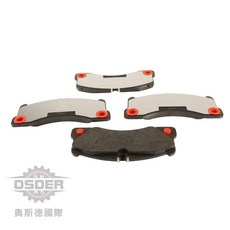 奧斯德 VAG 97035194906 保時捷 PANAMERA 970 前來令片 剎車皮 義大利 BREMBO, 1個, 陶瓷纖維-少異音少粉塵(新版是銀色),煞車皮+感應線2條