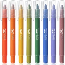 미스터 펜 젤 크레용 8팩 스프링 차분 트위스티블