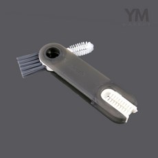 YM 텀블러 틈새 세척솔 텀블러솔, 1개, 블랙