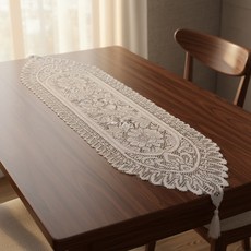 Sinaid 레이스 식탁러너 식탁테이블매트