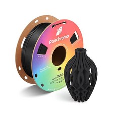 Polymaker Panchroma 매트 PLA 필라멘트 씨폼 그린 1.75mm 1kg 3D 프린팅 필라멘트 이전 폴리테라 매트 대부분의 FDM 3D 프린터에 적합 1k, 111 - 1.75mm 매트 차콜 블랙 (헥스 코드: