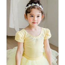 [삐에아떼르] 엠버튜튜st 티셔츠(스커트 별도) 8504 옐로우