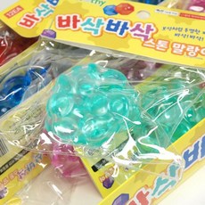 바삭바삭 스톤 말랑이 (랜덤), 1개, 68g, 랜덤 색상