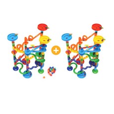 6세 창의력 과학놀이 구슬레일 블록136p 구슬굴리기 구슬길 구슬타워 영유아
