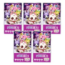 위시캣 썸머패치 시트로넬라 패치 스티커 방향제, 5개, 24매입