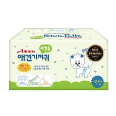 아몬스 프리미엄 수컷용 강아지 기저귀, 중형, 10개입, 3개