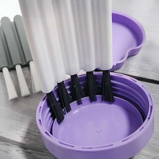 틈새 브러시 설거지 싱크대 강판 PC 세척 뚜껑