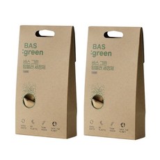 바스 그린 텀블러 세정제 2개구성 발포형 클리너 주전자 커피전기포트 젖병 가습기 세척세제 쉬운 설거지, 2개