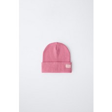 [국내배송] 자라 ZARA 골지 니트 비니 태그 - 페일 로즈 938105