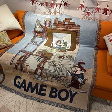 담요 스타일 침실 수평버전 3 소파 커버 0x60cm 더블 거실 소파, 1개, G. 메리 세로 30x60cm