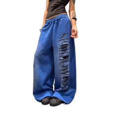 여자힙합바지 재즈 비보이핏 와이드 팬츠 여자바지빅사이즈 패피미쓰킴힙합바지S~2XL