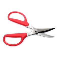 비르미 일본 연질 게가위, red, 1개