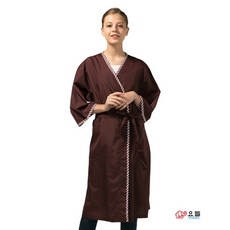 요들 (YODEL) 턴포인트 손님 가운 (BB-010) 블루/베이지/와인 3컬러 프리사이즈 뷰티 미용 피부관리 마사지 스파 손님가운, 1개