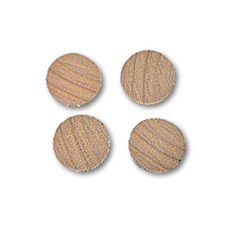 우드밀리 원목 가구 다리 받침대 직경30mm 두께1mm, 4개, 다리 받침대 (직경 30mm/두께 1mm)