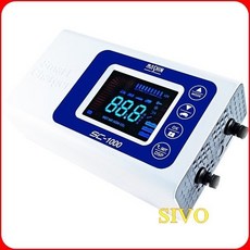 麻新電子 SC-1000 智能型鉛酸電池充電器 - 汽車電池充電器, 1個, 單支