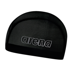 아레나 메쉬 스판 수영 모자 A3AC1AS11, BLK(블랙)