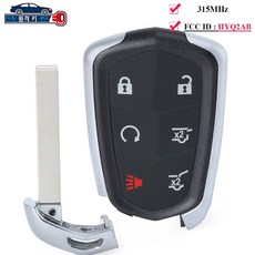 에스컬레이드 ESV 스마트키 HYQ2AB 6 버튼, 1개