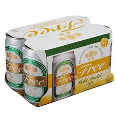 台酒TTL金牌FREE啤酒風味飲料(無酒精啤酒), 金牌FREE啤酒風味飲料-6入組, 1個
