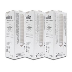 브라운 써모스캔 프로브 커버 LF20/귀체온계 렌즈필터, 3개