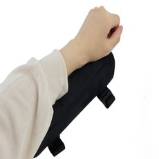 월리샵 사무용 의자 팔받침 쿠션 편안형 책상의자쿠션, 그레이
