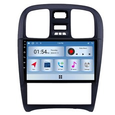 RoverOne 카플레이 에 적용된다 Sonata EF 2001 - 2012 안드로이드 자동차 라디오 멀티미디어 비디오 플레이어 내비게이션 안드로이드올인원, 6GB