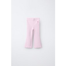 국내배송 자라 ZARA 인터록 플레어 레깅스 - 파스텔 제비꽃 970424