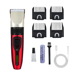 【Q&T】充插兩用式陶瓷刀頭寵物剪毛器 SY-T7040 即插即用 低噪音設計, 1個