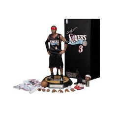 ENTERBAY NBA 76人隊 1/6比例 Allen Iverson 艾倫 艾佛森 戰神 答案 得分王 雙頭雕, 1個
