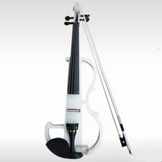 입문용 전자바이올린 초보 연주 악기, 흰색, 1개