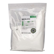 말토덱스트린 1kg 옥수수 전분 가루 식품첨가물 베이킹 음료 가정용 업소용, 1개