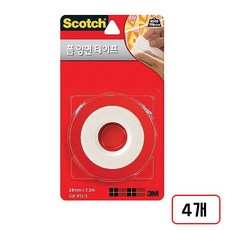 3M)폼양면테이프, 4개, (1215/24mm*1.5m/M325700)