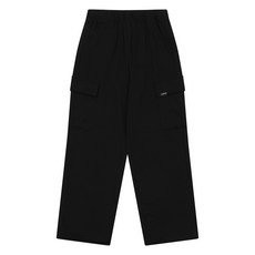 에꼴리에 남아 밴딩 스트링 카고 팬츠 24A1706_BK
