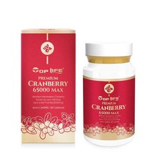 호주 탑라이프 Top Life Cranberry 크랜베리 ​​65000 맥스 캡슐, 4개, 30정