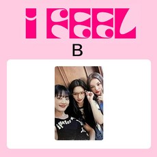 (G)I-DLE - I FEEL 迷你六輯 POCA版 特典小卡, B款