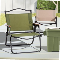 접이식미니 스툴 캠핑 릴렉스 로우체어 중 휴대용경량 59000EA 1EA, 카키