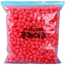 플레이콘 꽃모양 만들기재료 리필 800p 세트, 빨간색상, 2세트