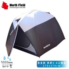North Field 美國 黑金剛 5-6人帳篷 (270x270cm), OS