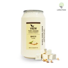 국산 콩두부 수제 두부쉐이크 뷰쉐이크 단백질쉐이크 다이어트 식사대용 무방부제 / 플레인 350ml, 1개