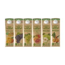 돈시몬 100% 착즙주스 오렌지1L 1개+사과1L 1개+백포도 모스카텔1L 1개+적포도 1L 1개+자몽1L1개+만다린 감귤1L 1개(총6개), 1개