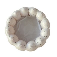 兒童充氣花瓣水池 熊頭泳池, 橄欖泳池 90*25cm
